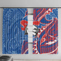 Newcastle Knights Window Curtain Polynesian Tribal Tattoo Pacific Sport Art