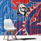 Newcastle Knights Window Curtain Polynesian Tribal Tattoo Pacific Sport Art
