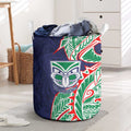 New Zealand Warriors Laundry Basket Polynesian Tribal Tattoo Pacific Sport Art