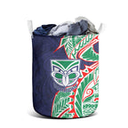 New Zealand Warriors Laundry Basket Polynesian Tribal Tattoo Pacific Sport Art