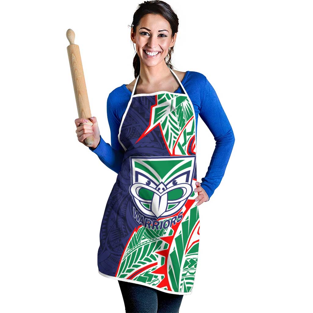 New Zealand Warriors Apron Polynesian Tribal Tattoo Pacific Sport Art