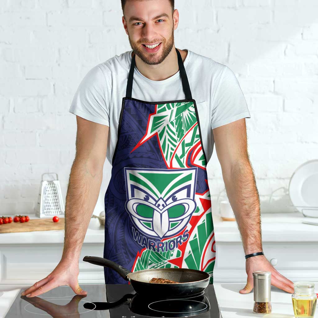 New Zealand Warriors Apron Polynesian Tribal Tattoo Pacific Sport Art