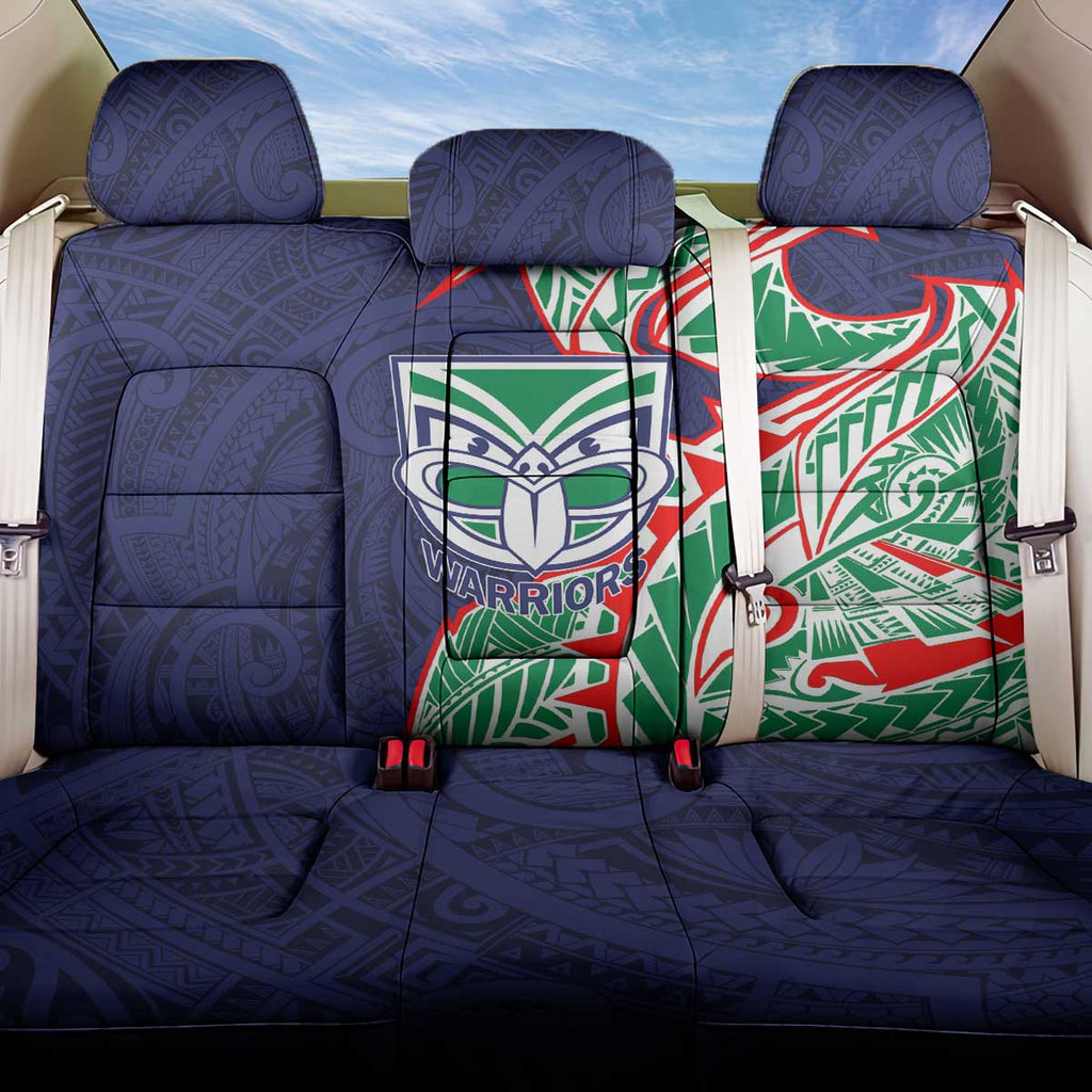 New Zealand Warriors Back Car Seat Cover Polynesian Tribal Tattoo Pacific Sport Art