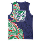 New Zealand Warriors Basketball Jersey Polynesian Tribal Tattoo Pacific Sport Art