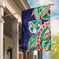 New Zealand Warriors Garden Flag Polynesian Tribal Tattoo Pacific Sport Art