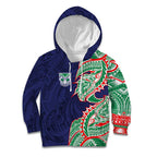 New Zealand Warriors Kid Hoodie Polynesian Tribal Tattoo Pacific Sport Art