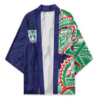 New Zealand Warriors Kimono Polynesian Tribal Tattoo Pacific Sport Art
