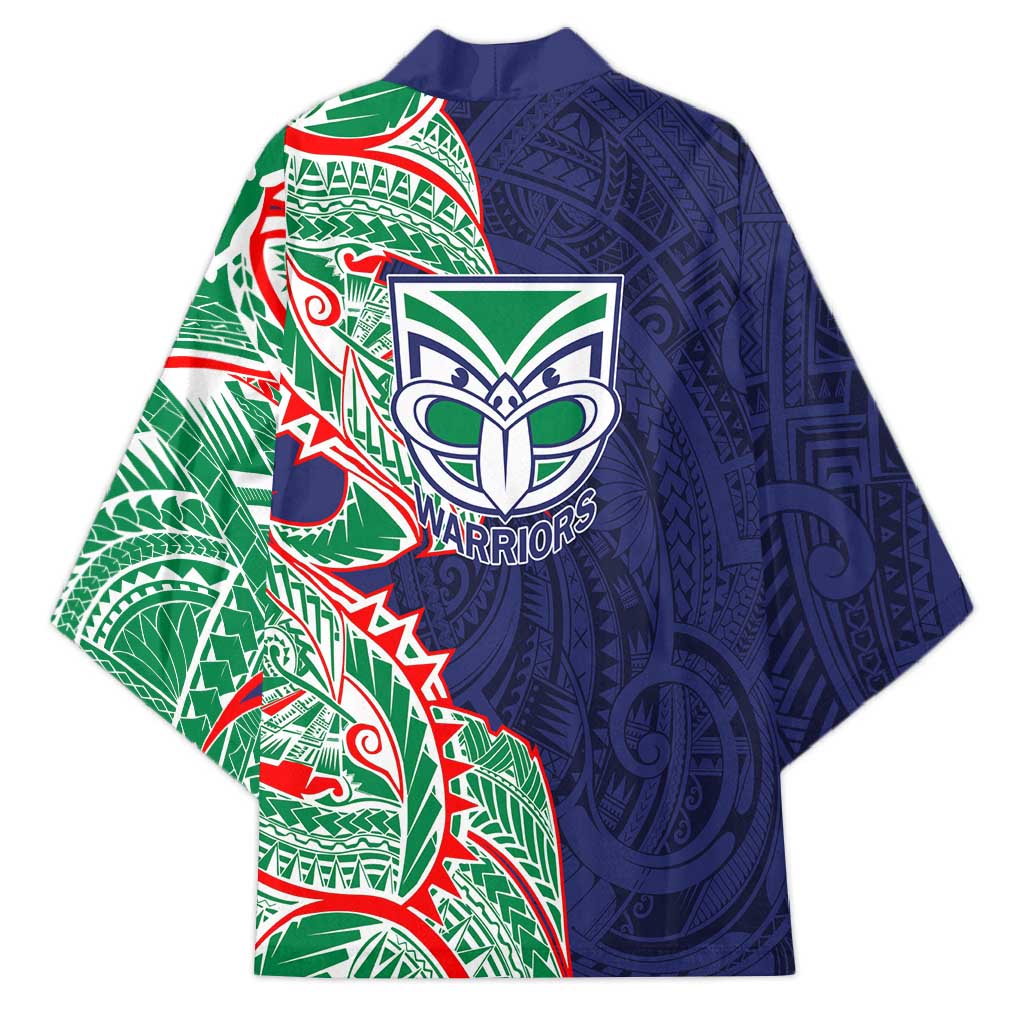 New Zealand Warriors Kimono Polynesian Tribal Tattoo Pacific Sport Art