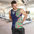New Zealand Warriors Men Tank Top Polynesian Tribal Tattoo Pacific Sport Art