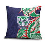 New Zealand Warriors Pillow Cover Polynesian Tribal Tattoo Pacific Sport Art