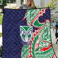 New Zealand Warriors Quilt Polynesian Tribal Tattoo Pacific Sport Art