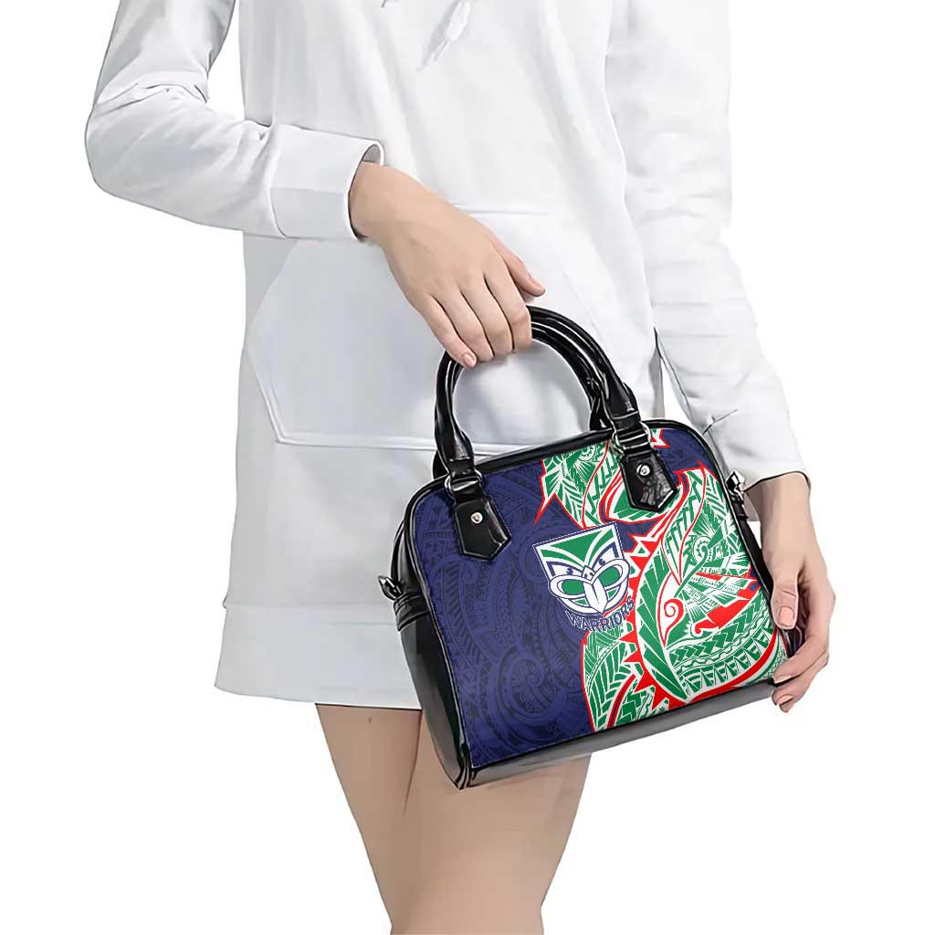 New Zealand Warriors Shoulder Handbag Polynesian Tribal Tattoo Pacific Sport Art