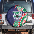 New Zealand Warriors Spare Tire Cover Polynesian Tribal Tattoo Pacific Sport Art