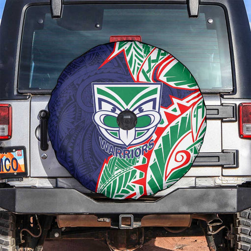 New Zealand Warriors Spare Tire Cover Polynesian Tribal Tattoo Pacific Sport Art