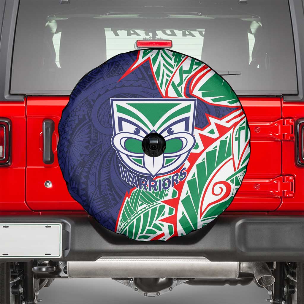New Zealand Warriors Spare Tire Cover Polynesian Tribal Tattoo Pacific Sport Art