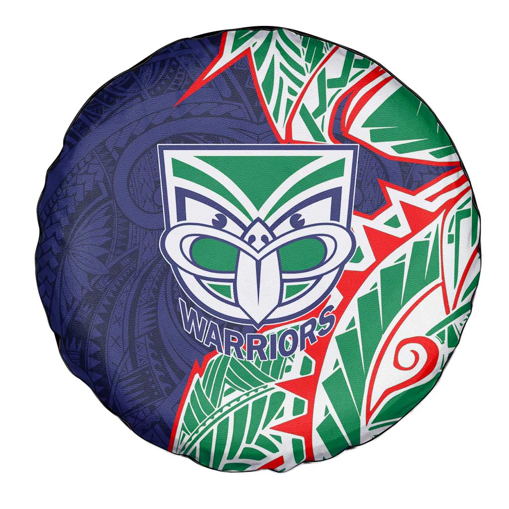 New Zealand Warriors Spare Tire Cover Polynesian Tribal Tattoo Pacific Sport Art