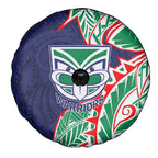 New Zealand Warriors Spare Tire Cover Polynesian Tribal Tattoo Pacific Sport Art