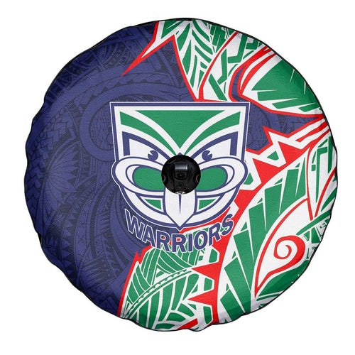 New Zealand Warriors Spare Tire Cover Polynesian Tribal Tattoo Pacific Sport Art