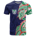 New Zealand Warriors T Shirt Polynesian Tribal Tattoo Pacific Sport Art