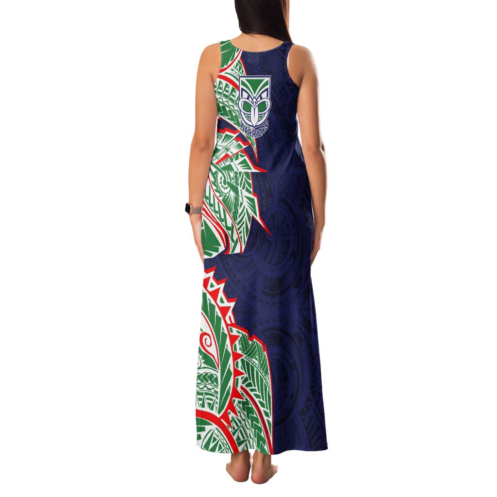 New Zealand Warriors Tank Maxi Dress Polynesian Tribal Tattoo Pacific Sport Art