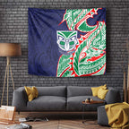 New Zealand Warriors Tapestry Polynesian Tribal Tattoo Pacific Sport Art