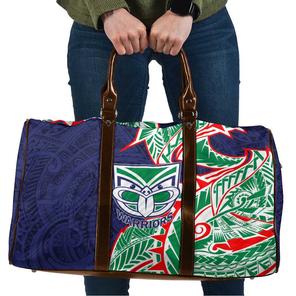 New Zealand Warriors Travel Bag Polynesian Tribal Tattoo Pacific Sport Art