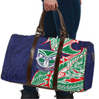 New Zealand Warriors Travel Bag Polynesian Tribal Tattoo Pacific Sport Art