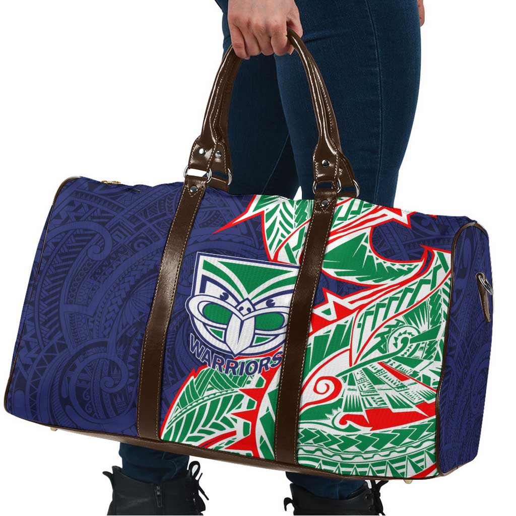 New Zealand Warriors Travel Bag Polynesian Tribal Tattoo Pacific Sport Art