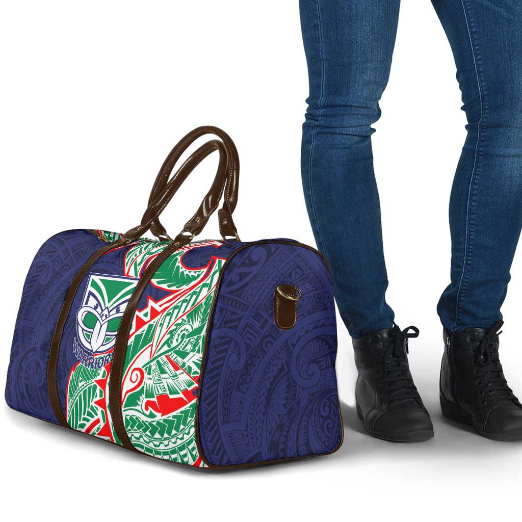 New Zealand Warriors Travel Bag Polynesian Tribal Tattoo Pacific Sport Art