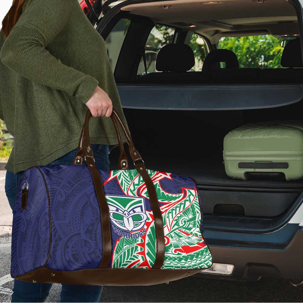 New Zealand Warriors Travel Bag Polynesian Tribal Tattoo Pacific Sport Art