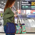 New Zealand Warriors Travel Bag Polynesian Tribal Tattoo Pacific Sport Art