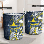 North Queensland Cowboys Laundry Basket Polynesian Tribal Tattoo Pacific Sport Art