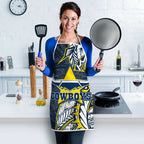 North Queensland Cowboys Apron Polynesian Tribal Tattoo Pacific Sport Art