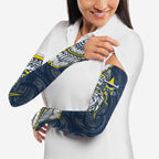 North Queensland Cowboys Arm Sleeves Polynesian Tribal Tattoo Pacific Sport Art