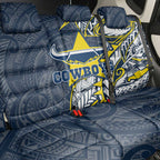 North Queensland Cowboys Back Car Seat Cover Polynesian Tribal Tattoo Pacific Sport Art