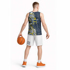 North Queensland Cowboys Basketball Jersey Polynesian Tribal Tattoo Pacific Sport Art