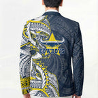North Queensland Cowboys Blazer Polynesian Tribal Tattoo Pacific Sport Art