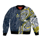 North Queensland Cowboys Bomber Jacket Polynesian Tribal Tattoo Pacific Sport Art