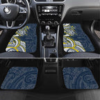 North Queensland Cowboys Car Mats Polynesian Tribal Tattoo Pacific Sport Art