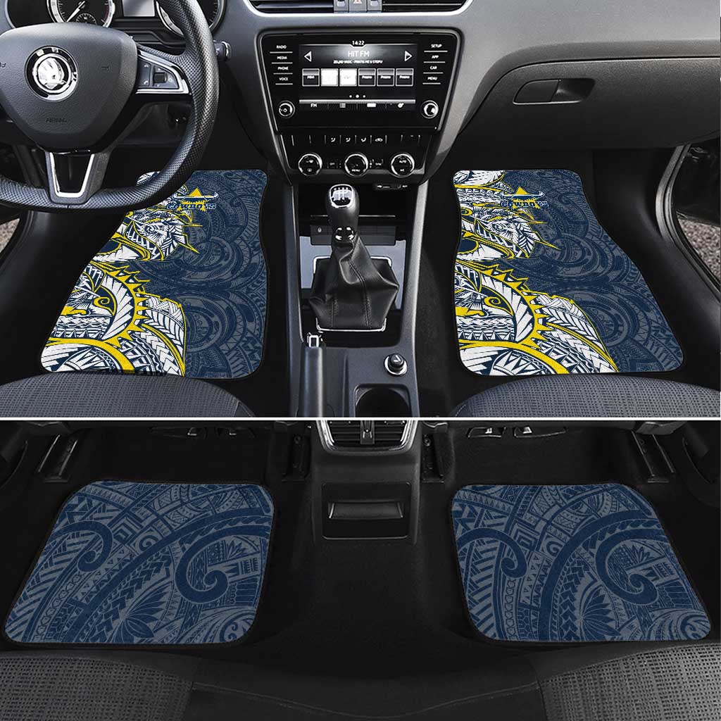 North Queensland Cowboys Car Mats Polynesian Tribal Tattoo Pacific Sport Art