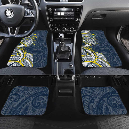North Queensland Cowboys Car Mats Polynesian Tribal Tattoo Pacific Sport Art