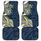 North Queensland Cowboys Car Mats Polynesian Tribal Tattoo Pacific Sport Art