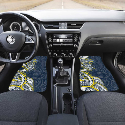 North Queensland Cowboys Car Mats Polynesian Tribal Tattoo Pacific Sport Art