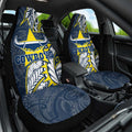 North Queensland Cowboys Car Seat Cover Polynesian Tribal Tattoo Pacific Sport Art