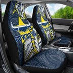 North Queensland Cowboys Car Seat Cover Polynesian Tribal Tattoo Pacific Sport Art