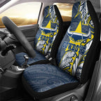 North Queensland Cowboys Car Seat Cover Polynesian Tribal Tattoo Pacific Sport Art