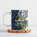 North Queensland Cowboys Ceramic Mug Polynesian Tribal Tattoo Pacific Sport Art