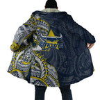 North Queensland Cowboys Cloak Polynesian Tribal Tattoo Pacific Sport Art