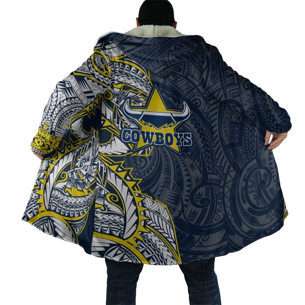 North Queensland Cowboys Cloak Polynesian Tribal Tattoo Pacific Sport Art