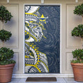 North Queensland Cowboys Door Cover Polynesian Tribal Tattoo Pacific Sport Art